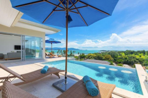 Single Level BEACHSIDE VILLA - BB2 - at BAYSIDE LUXURY VILLAS Samrong Bay Beach, 3 BED 4 BATH, SEA and SUNSET VIEWS, only 200m walk to the Beach